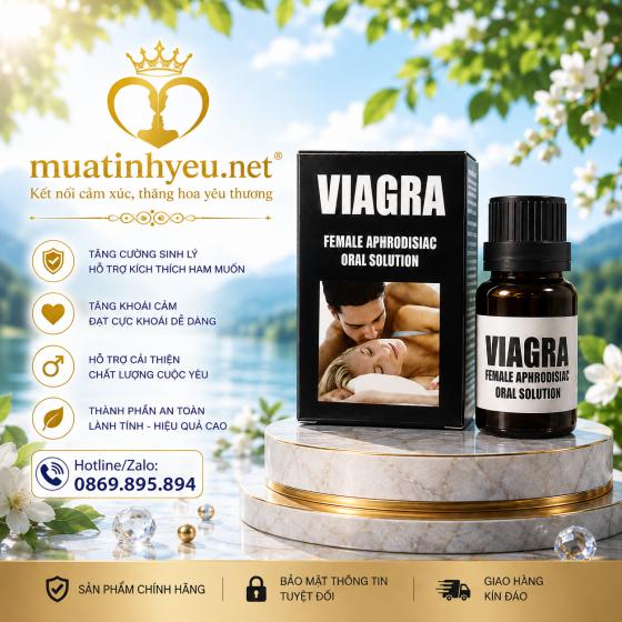 🌿 REVIEW VIAGRA FEMALE APHRODISIAC – MUA KÍN ĐÁO, TƯ VẤN RÕ RÀNG