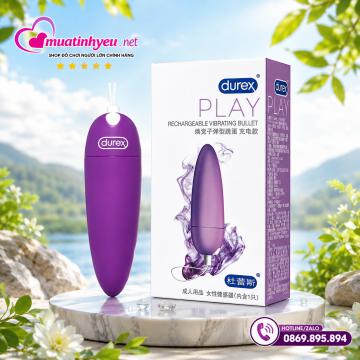 TRỨNG RUNG DUREX S-VIBER BULLET 15 CHÍNH HÃNG - TRỨNG RUNG TÌNH YÊU KHÔNG DÂY