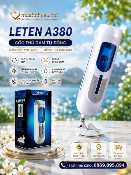 Máy bú mút dương vật tự động Leten A380 cao cấp