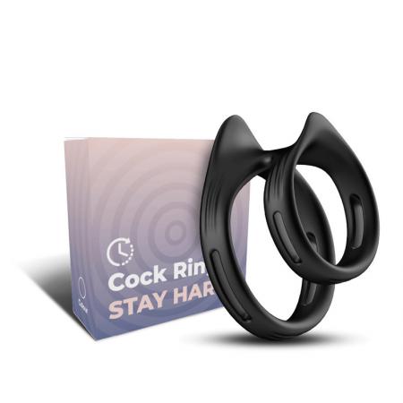 Vòng đeo dương vật chống xuất tinh sớm silicon Cock Ring Stay Hard cao cấp